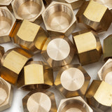 LTWFITTING Brass 3/4 Inch OD Flare Cap, Brass Flare Tube Fitting(Pack of 150)