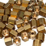 LTWFITTING 1/8 inch Brass Compression Nut,Brass Compression Fitting(Pack of 1500)