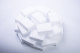 LTWHOME Bulk Pack Medium Size Magic Cleaning Sponge Eraser Multi-Functional Melamine Foam Extra Durable(Pack of 100)