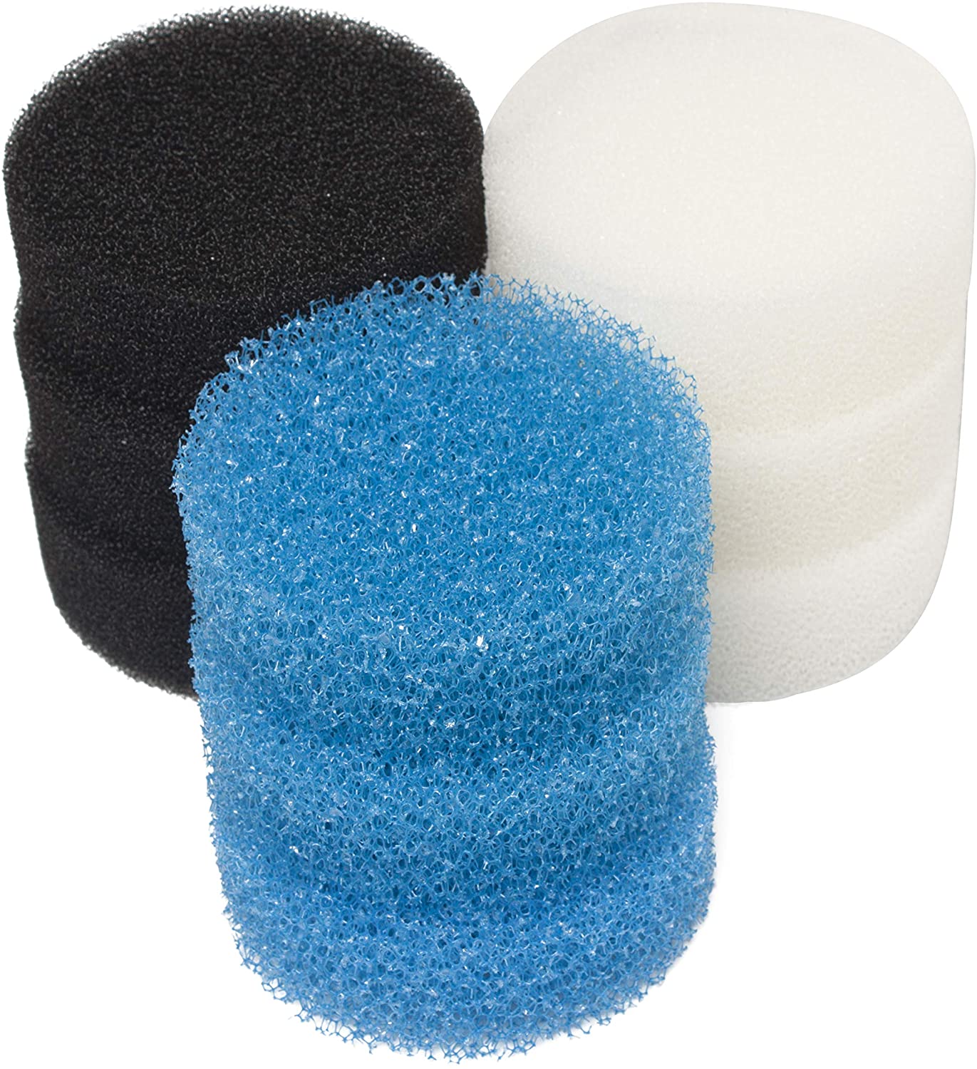 LTWHOME Replacement Foam Sets Fit for All Pond Solutions EF-Booster Fish Tank Aquarium External Filter (Pack of 3 Sets)