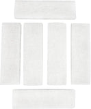 LTWHOME Compatible White Filter Floss Replacement for All Pond Solutions FW-14 Nano Tank (Pack of 6)