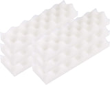LTWHOME Bio Foam Filter Pads Fit for Fluval Bio-Foam Max A189 406/407 (Pack of 6)