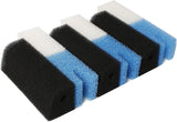 LTWHOME Design Aquarium Sponge Sets Compatible with Ferplast Blumec 05, Bluclear 05 Sponges Fit for Bluwave Internal Filter (Pack of 3 Sets)