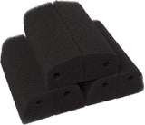 LTWHOME Design Aquarium Active Carbon Sponges Compatible with Ferplast Bluclear 07 Sponges Fit for Bluwave Internal Filter (Pack of 6)