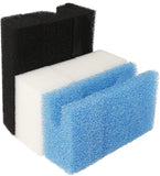 LTWHOME Design Aquarium Sponge Sets Compatible with Ferplast Blumec 07, Bluclear 07 Sponges Fit for Bluwave Internal Filter (Pack of 3 Sets)