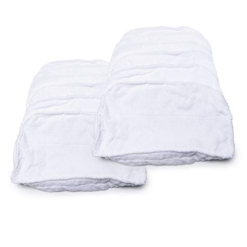 LTWHOME Microfiber Pad Suitable for Bissell 1867 Steam Mop Model 3255 (Pack of 12)