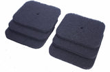 LTWHOME Replacement Carbon Filter Compatible with Catit Hooded and Jumbo Hooded Cat Pans Codes 50695, 50696, 50700, 50701, 50702 (Pack of 6)