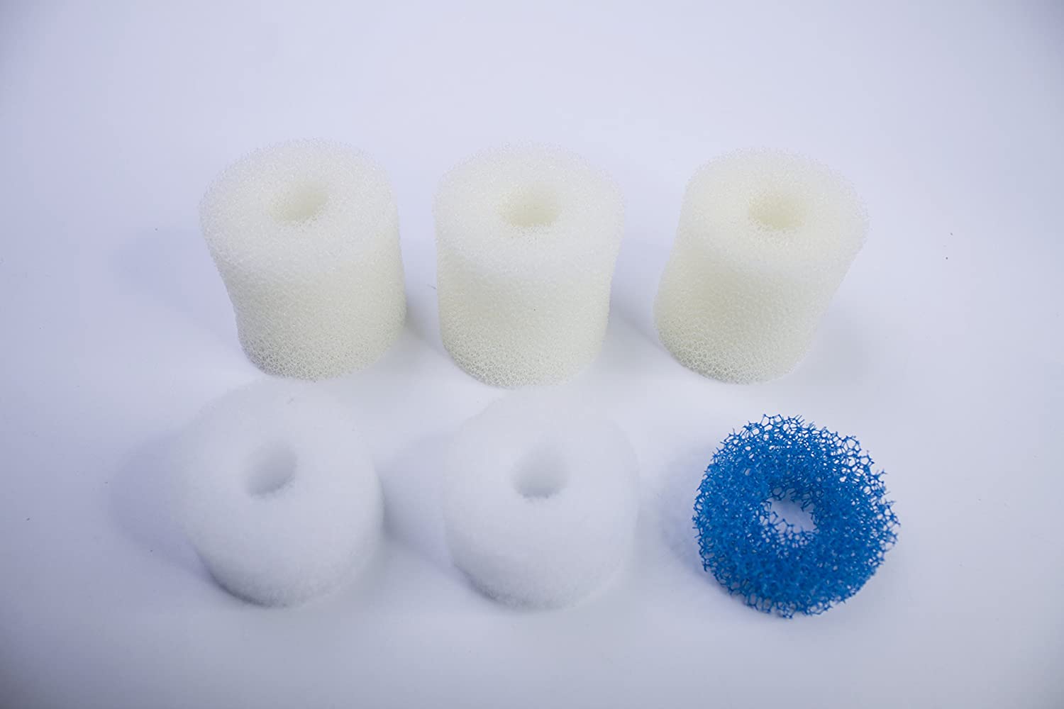 LTWHOME Foam Fine Filter Pads Set fit for Cartridges Aquaball 2208 2210 2212/60 130 180 (Pack of 1set)