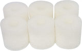 LTWHOME Foam Filter fit for 2618080 Cartridges Aquaball 2208-2212/60-180,Biopower 160-240 and Prefilter 4004320 (Pack of 6)