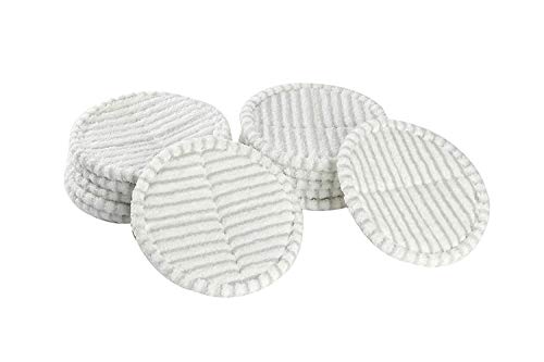 LTWHOME 8.27 Inch Replacement Scrubby Mop Pads Fit for Elicto ES-200, ES-330, ES-430, ES-530 (Pack of 12)