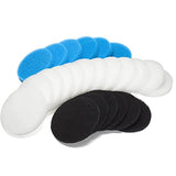 LTWHOME Value Pack of Carbon Filter, Coarse Filter and Fine Filter Pads Set Compatible with Eheim Classic 2217 / 600 2616175 (Pack of 24)