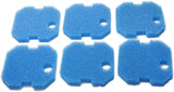 LTWHOME Replacement Blue Coarse Filter Pad Compatible with Professional 2222/2324 and Experience 150/250/250T (Pack of 6)