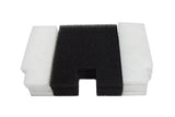 LTWHOME Combo Pack of Coarse Foam/Poly Pad New Designed Material Fit for Pondmaster Danner 190-12195 (Pack of 3sets)