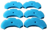 LTWHOME Foam Filter Pads Fit for The Hozelock Easy Clear Filters (Pack of 6)