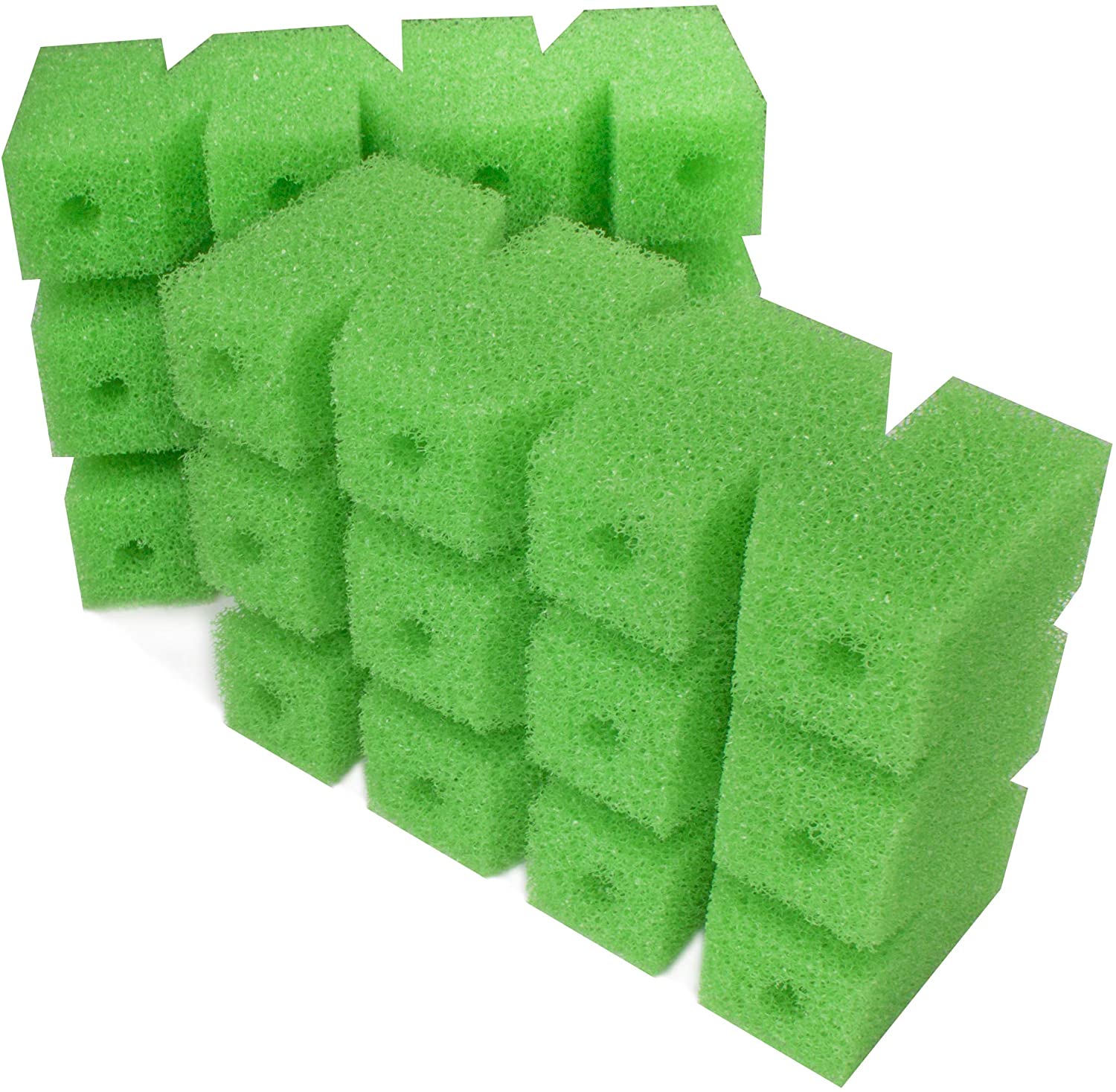 LTWHOME Fine Foam Sponge Fit for S?ll Herz 14736 Filter 26 x 19 x 10 cm (Pack of 2)