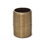 LTWFITTING Brass Pipe Close Nipples Fitting 3/4 Inch Male NPT(Pack of 25)