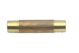 LTWFITTING Brass Pipe 2-1/2 Long Nipple Fitting 1/8 Male NPT Air Water(Pack of 25)