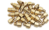 LTWFITTING Brass Flare 5/16 Inch OD x 3/8 Inch Female NPT Female Connector Tube Fitting(Pack of 30)