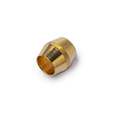 LTWFITTING 1/8-Inch Brass Compression Sleeves Ferrels,Brass Compression Fitting(Pack of 50)