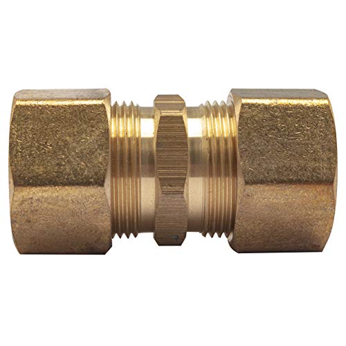 LTWFITTING 3/4-Inch OD Compression Union,Brass Compression Fitting(Pack of 3)