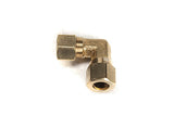 LTWFITTING 3/8-Inch OD 90 Degree Compression Union Elbow,Brass Compression Fitting(Pack of 200)