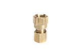 LTWFITTING 3/8-Inch OD 90 Degree Compression Union Elbow,Brass Compression Fitting(Pack of 25)