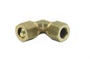 LTWFITTING 7/16-Inch OD 90 Degree Compression Union Elbow,Brass Compression Fitting(Pack of 5)