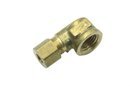 LTWFITTING 3/8-Inch OD x 1/2-Inch Female NPT 90 Degree Compression Elbow,Brass Compression Fitting(Pack of 100)