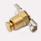 LTWFITTING New Brass Drain Cock 3/8 NPT Air Ride Suspension (Pack of 5)