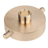 LTWFITTING Brass Fire Hydrant Adapter 2-1/2-Inch NST (NH) Female x 3/4-Inch GHT Male (Pack of 1)