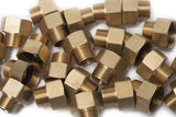 LTWFITTING 3/4 Inch FHT x 1/2 Inch MIP Brass Hose Adapter,Garden Hose Fitting(Pack of 200)