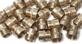 LTWFITTING 3/4 Inch MHT x 3/4 Inch FIP Brass Hose Adapter,Brass Garden Hose Fitting(Pack of 170)