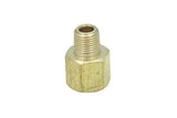 LTWFITTING Lead Free Brass Pipe 1/4 Inch Male x 1/8 Inch Female NPT Adapter Fuel Gas Air (Pack of 25)