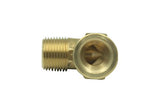 LTWFITTING Lead Free Brass Pipe 90 Deg 3/8 Inch NPT Street Elbow Forged Fitting (Pack of 25)