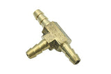 LTWFITTING Lead Free Brass Barb Tee Fitting 3/8 Inch ID Hose for Water Fuel Boat (Pack of 300)