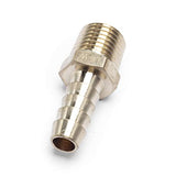 LTWFITTING Lead Free Brass Barbed Fitting Coupler/Connector 5/16 Inch Hose Barb x 1/4 Inch Male NPT Fuel Gas Water (Pack of 700)