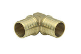 LTWFITTING Lead Free Brass PEX Crimp Fitting 3/8-Inch PEX Elbow (Pack of 30)
