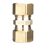 LTWFITTING Lead Free 5/8-Inch OD Compression Union, Brass Compression Fitting (Pack of 100)