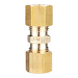 LTWFITTING Lead Free 1/4-Inch OD Compression Union, Brass Compression Fitting (Pack of 300)