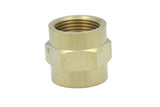LTWFITTING Lead Free Brass Pipe Fitting 3/4 Inch Female NPT Coupling Water (Pack of 5)