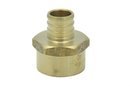 LTWFITTING Lead Free 3/4-Inch PEX x 3/4-Inch Female NPT Adapter, Brass Crimp PEX Fitting(Pack of 3)