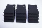 LTWHOME Foam Filter Media Fit for Hydor Professional Canister Filter 150 (Pack of 12)