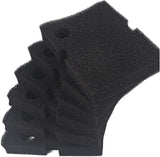 LTWHOME Foam Filter Media Fit for Hydor Professional Canister Filter 250/350 (Pack of 6)