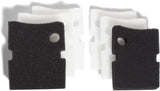 LTWHOME Fine and Coarse Foam Filter Media Fit for Hydor Professional Canister Filter 250/350 (Pack of 6)