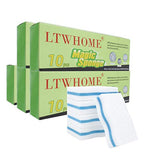 LTWHOME Kitchen & Dish Scrubber Dual Sided Cleaning Eraser Sponge Melamine Foam M(4 Inch x 2.4 Inch x 1 Inch) (Pack of 50)