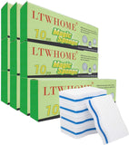 LTWHOME Bulk Pack 1000-Pack Three-layer Extra Durable Wave Shape Magic Cleaning Sponge Eraser Multi-Functional Melamine Foam for Kitchen, Bathroom, Wall