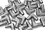 LTWFITTING Nickel Plating 90 Deg Elbow Brass Barb Fitting 1/2 Inch Hose ID x 1/2 Inch Hose ID Air/Water/Fuel/Oil/Inert Gases (Pack of 300)
