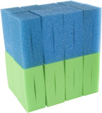 LTWHOME Replacment Foam Filter Sponge Set Fit for Oase Biotec Screenmatic 18/36 Filter (8 x Blue Coarse and 8 x Green Fine Foams)