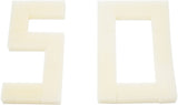 LTWHOME Compatible Foam Filters Non-Branded Suitable For Fluval 1 Plus Filter A-180 (Pack Of 50)