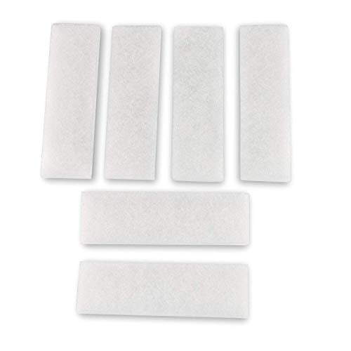 LTWHOME Compatible Polyester Filter Pad Non but Suitable for Fluval U3 Filter (Pack of 6)